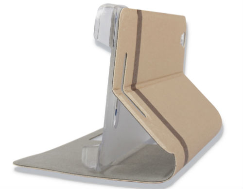 Flip Case w/Window for Blackview A8 Leather Champagne Gold