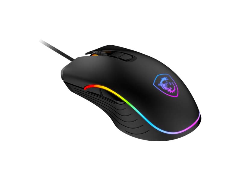 Mouse MSI Gaming Forge GM300 7200DPI RGB Black