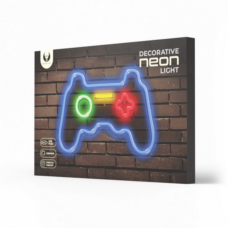 Wall LED Lights Neon GamePad FPNE03X Multicolor