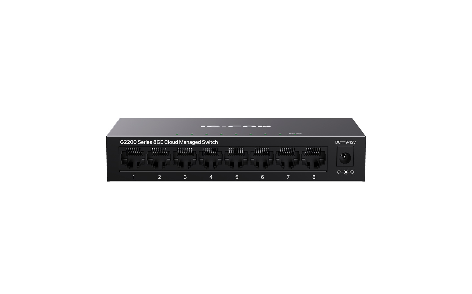 IP-COM Switch 8port Gigabit Metal G2208D
