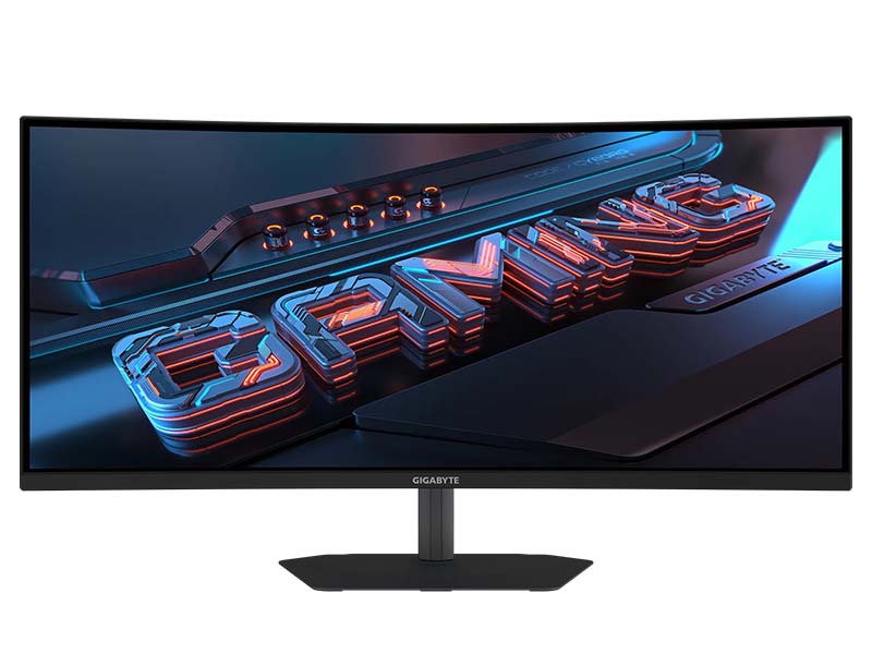 Monitor 34" Gigabyte G34WQC2 Curved Gaming 1ms, 200Hz, 3440x1440 WQHD, HDR, 2xDP/2xHDMI, Height/Tilt