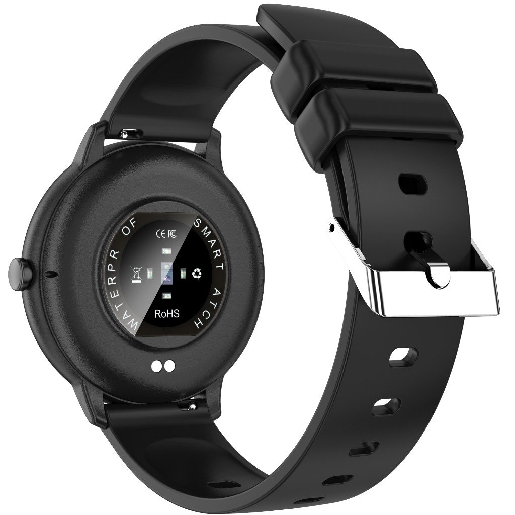 North Edge Healthcare Watch G8 Black with Screen Health Monitoring, Bluetooth Call