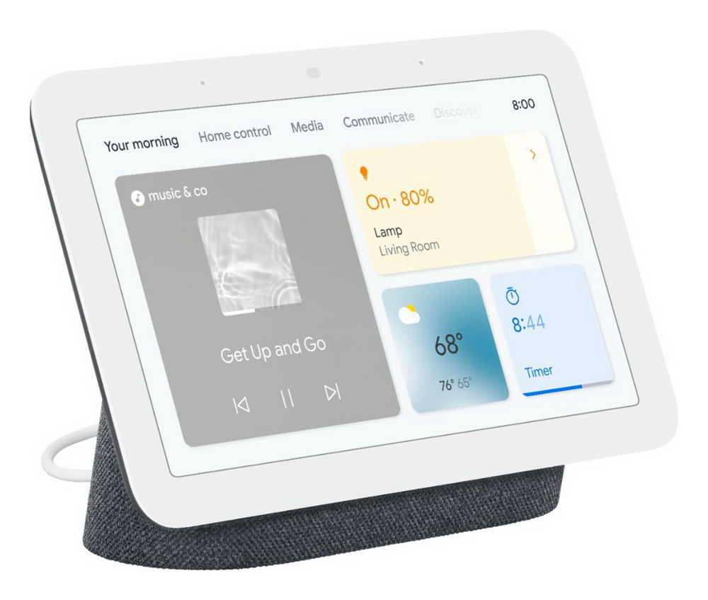 Google Home Nest Hub 2nd Gen Charcoal