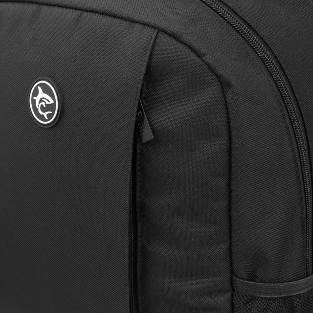 Notebook Backpack White Shark Ranger 15.6" Black