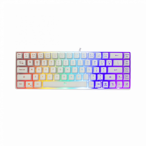 Keyboard White Shark Gaming Ronin 60% RGB White