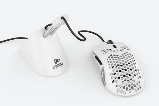 Mouse Bungee Glorious White Gaming