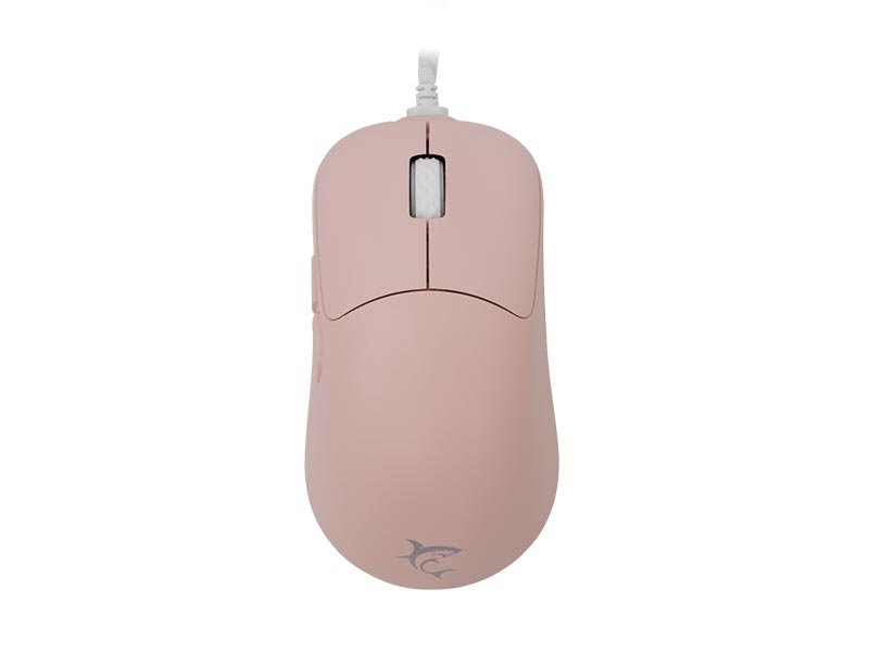 Mouse White Shark Gaming Graphene 12400dpi Pink 47g