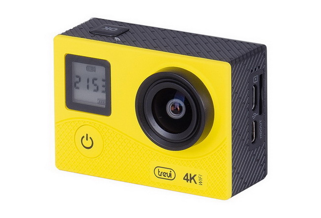 Action Camera Trevi Go 2500 4K Waterproof Yellow