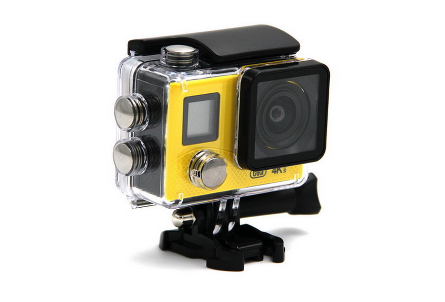 Action Camera Trevi Go 2500 4K Waterproof Yellow