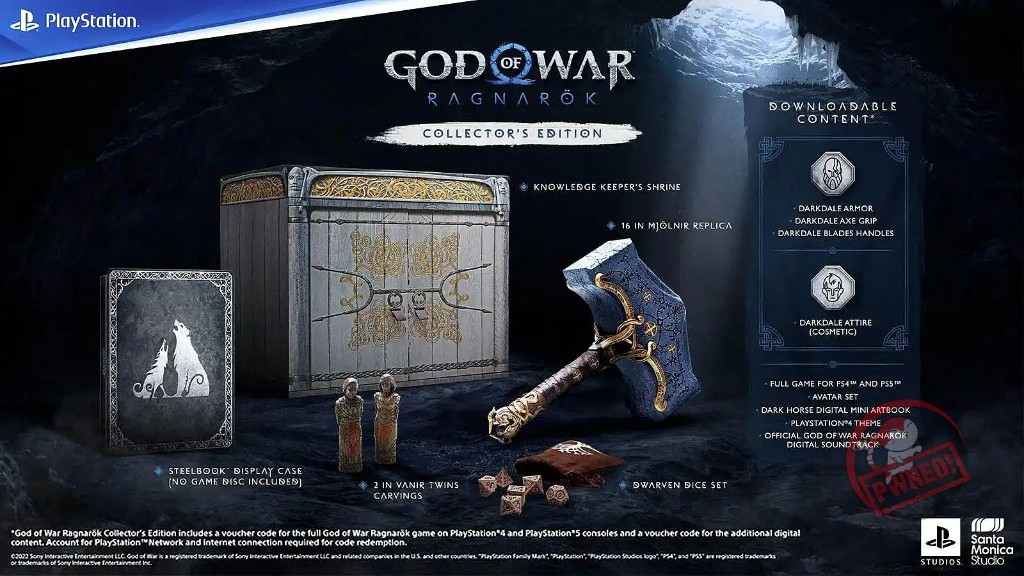 Game PS5 - God of War Ragnarok - Collectors Edition