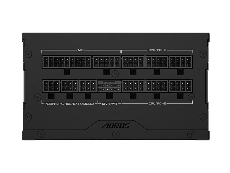 PSU 1000W Gigabyte AORUS ELITE 1000PM 80+ PLATINUM, Modular, PCIe Gen 5.0 Ready 12VHPWR Black