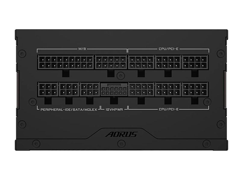 PSU 850W Gigabyte AORUS ELITE 850PM 80+ PLATINUM, Modular, PCIe Gen 5.0 Ready 12VHPWR Black
