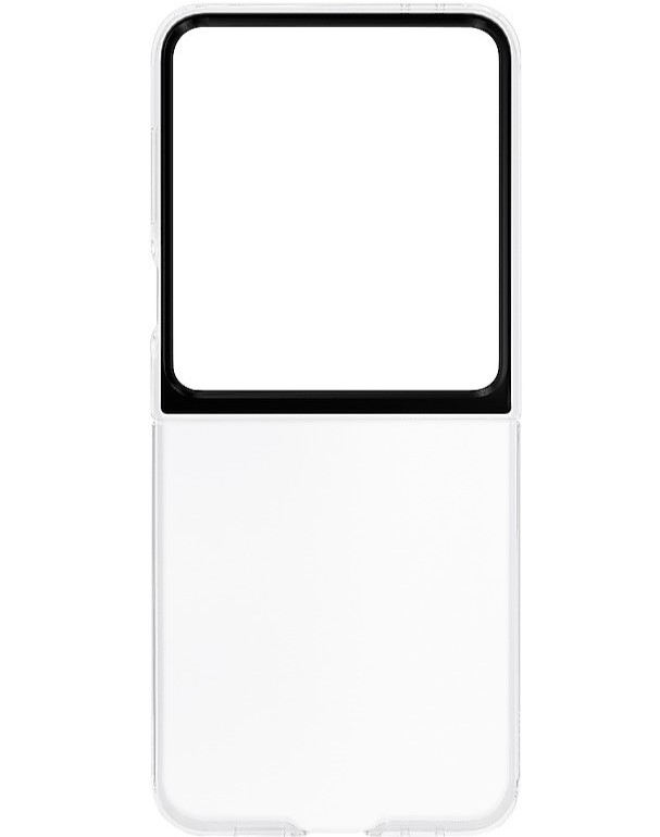 Samsung Case for Galaxy Z Flip 6 Clear Transparent