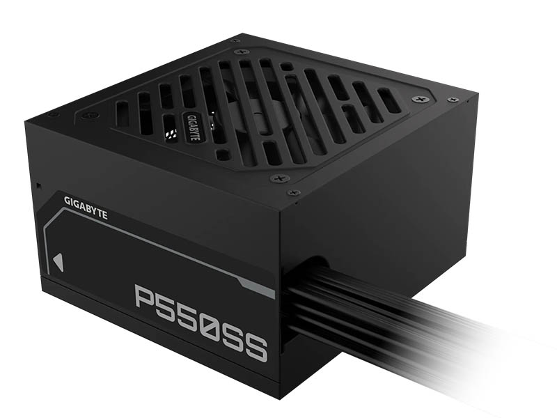 PSU 550W Gigabyte P550SS Real Power 80Plus Silver120mm FDB Fan Black