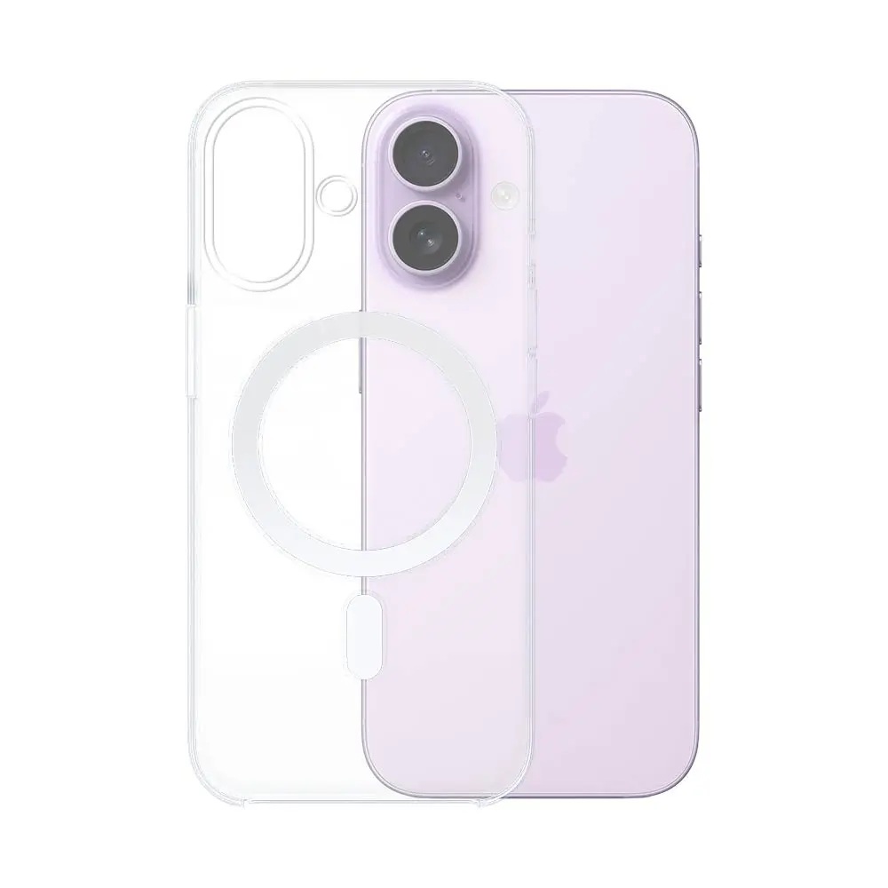 Case for Apple iPhone 17 MagSafe Silicone Transparent