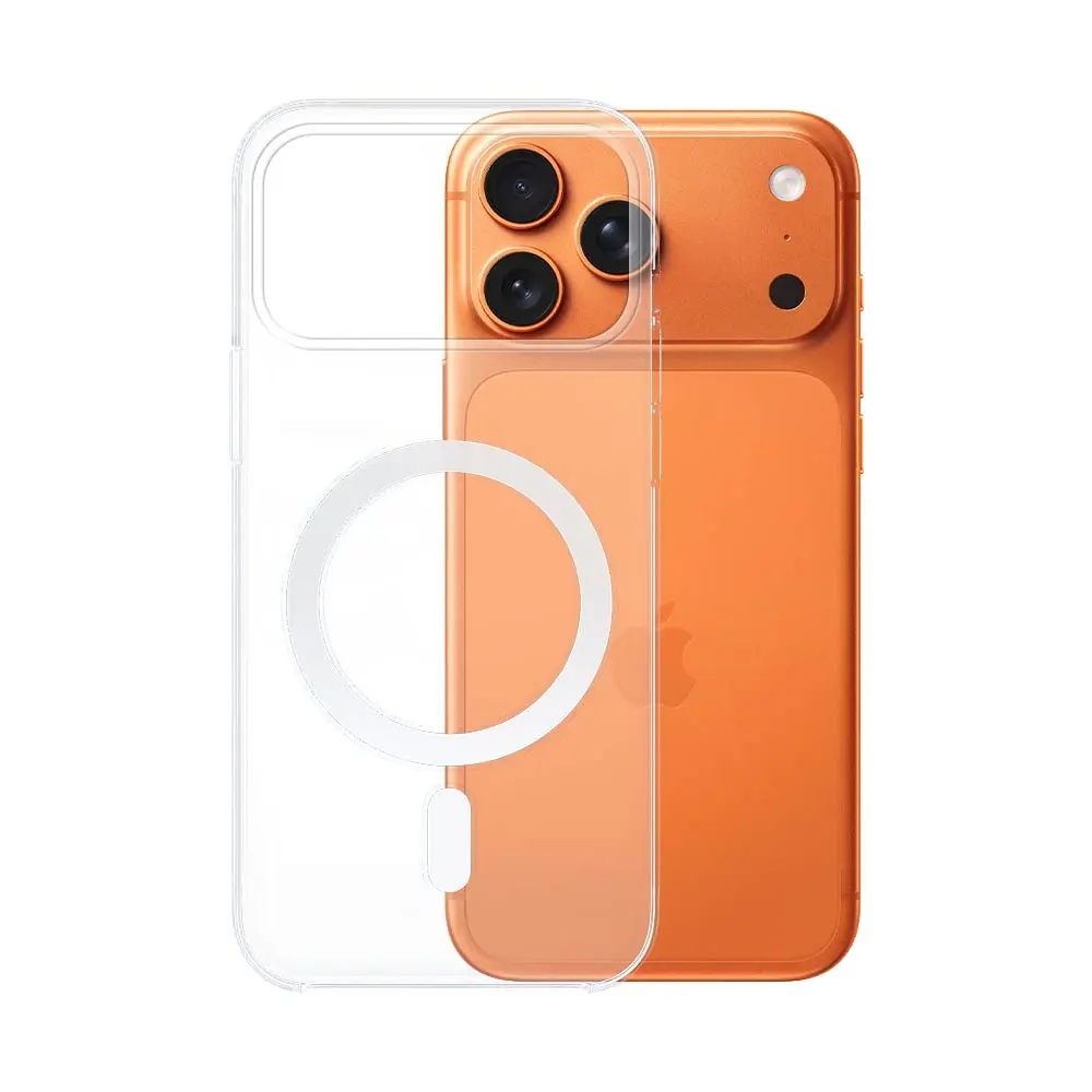 Case for Apple iPhone 17 Pro MagSafe Silicone Transparent