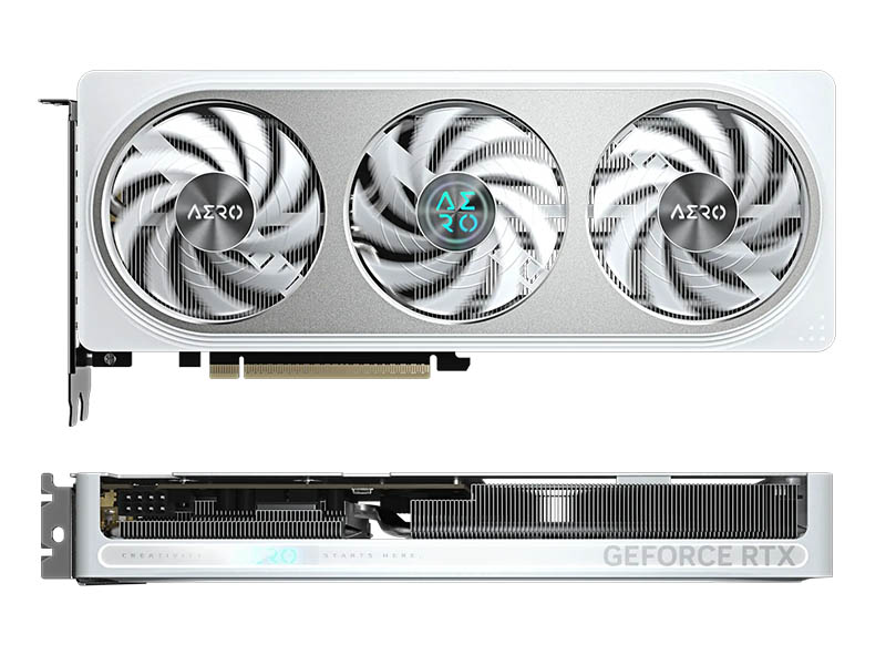 Gigabyte GeForce RTX 5060 AERO OC 8GB GDDR7 HDMI/3xDP/DX12U/PCIe 5.0/WINDFORCE 3X
