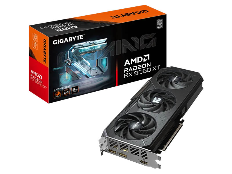 Gigabyte Radeon RX 9060 XT GAMING OC 8GB GDDR6/HDMI 2.1b/2xDP 2.1a/DX12U/PCIe 5.0/WINDFORCE 3X