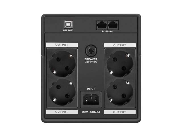 UPS Armac Home 1500VA 950W 230V, 4xSchuko/ LED