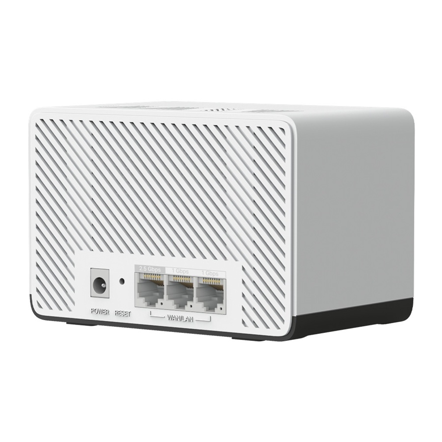 Mercusys Wireless BE MESH Halo H27BE 3600Mbps Dual Band WiFi7 Router 3-Pack