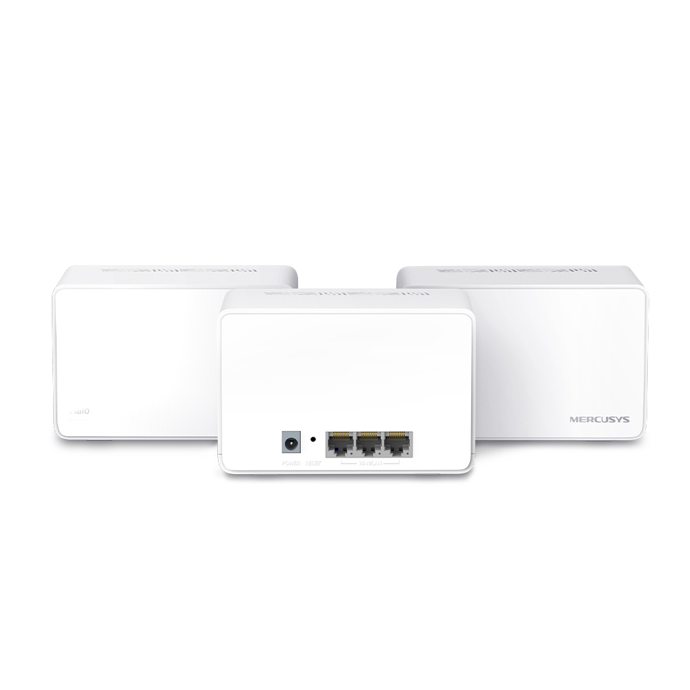 Mercusys Wireless AX MESH Halo H80X 3000Mbps Dual Band Router 3-Pack