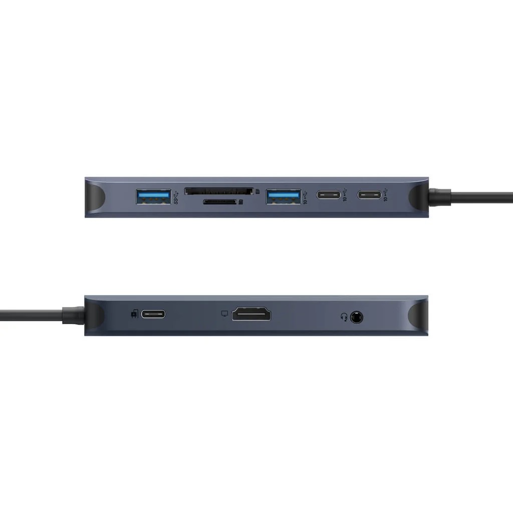 USB-C HUB Hyper 10in1 HDMI/USB/USB-C/SD Card Reader/Gigabit Ethernet/Audio Jack/PD 140W