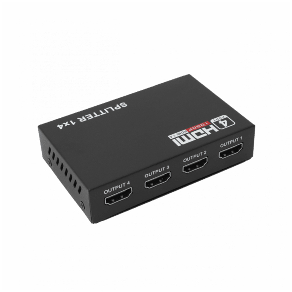HDMI Interface Spliter 4 Ports w/Signal Amplifier SBOX v1.4