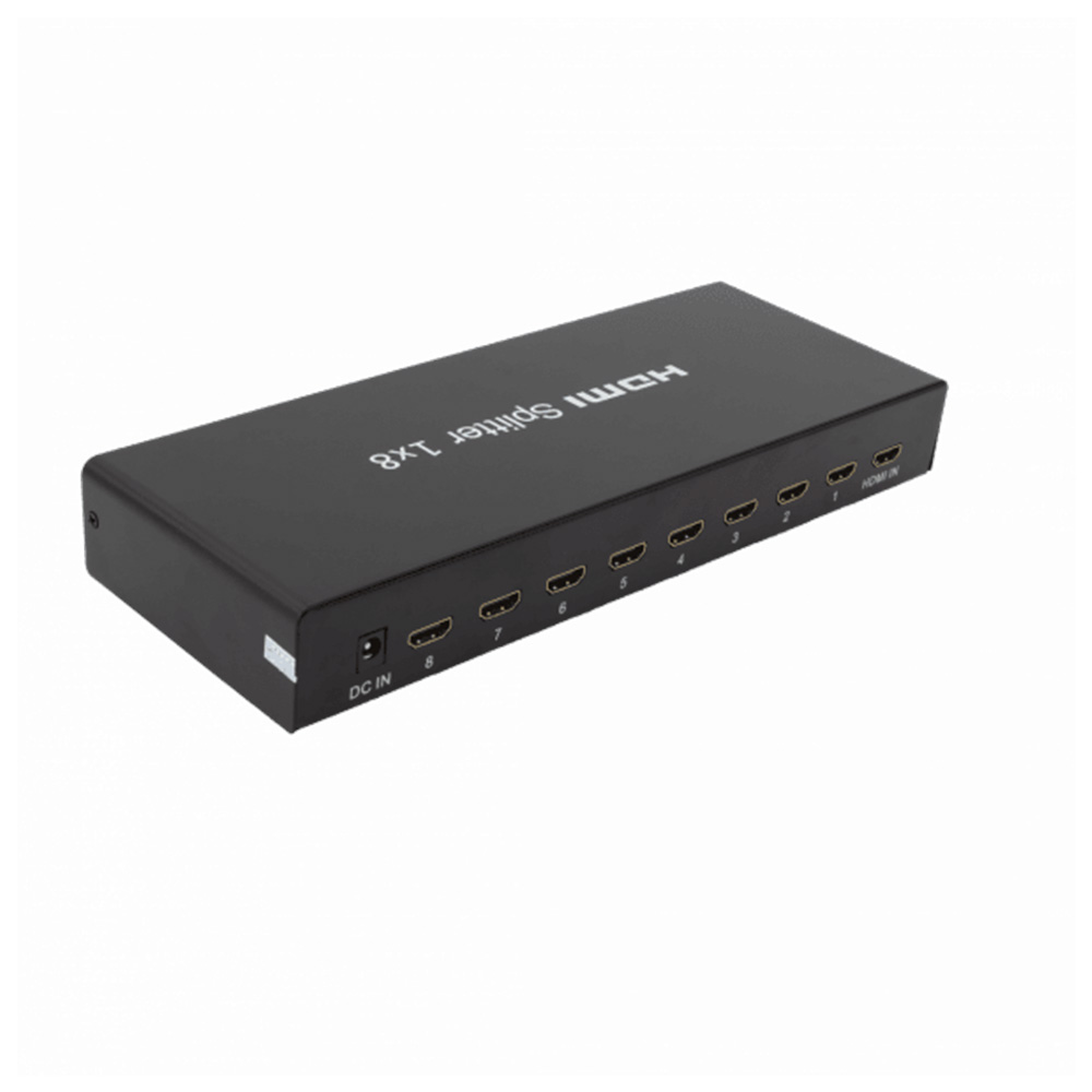 HDMI Interface Spliter 8 Ports w/Signal Amplifier SBOX v1.4