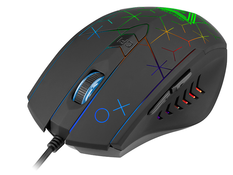 Mouse Tracer GameZone XO Gaming RGB Black