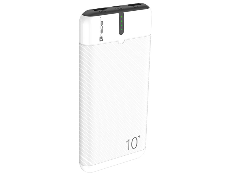 Power Bank Tracer 10000 mAh EnerGo White/Black