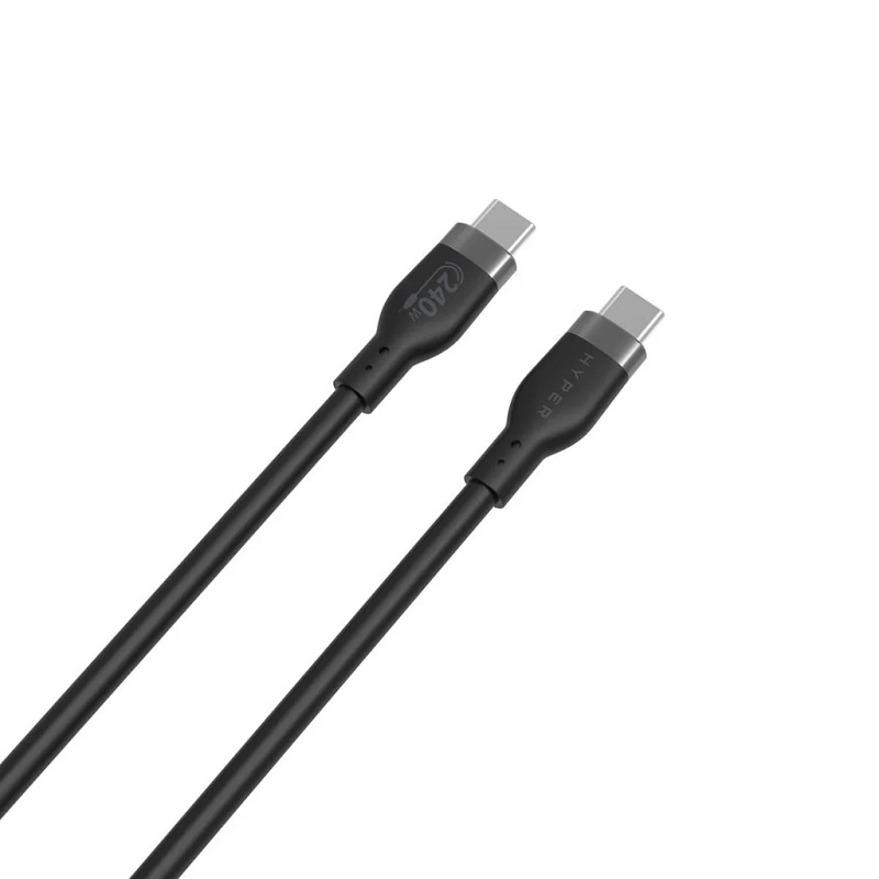 Cable USB 2.0 Type-C to Type-C 1m HyperJuice PD 240W Black