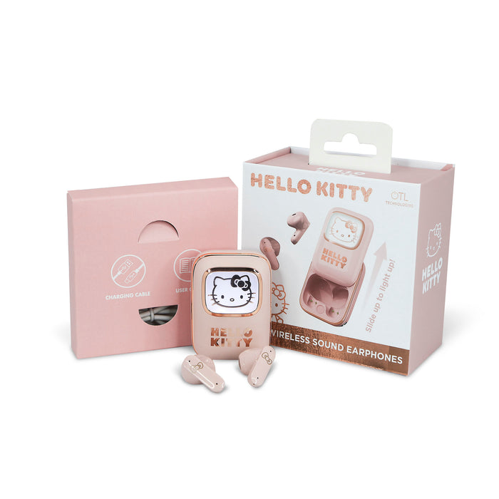 Earbuds Bluetooth OTL Slide - Hello Kitty