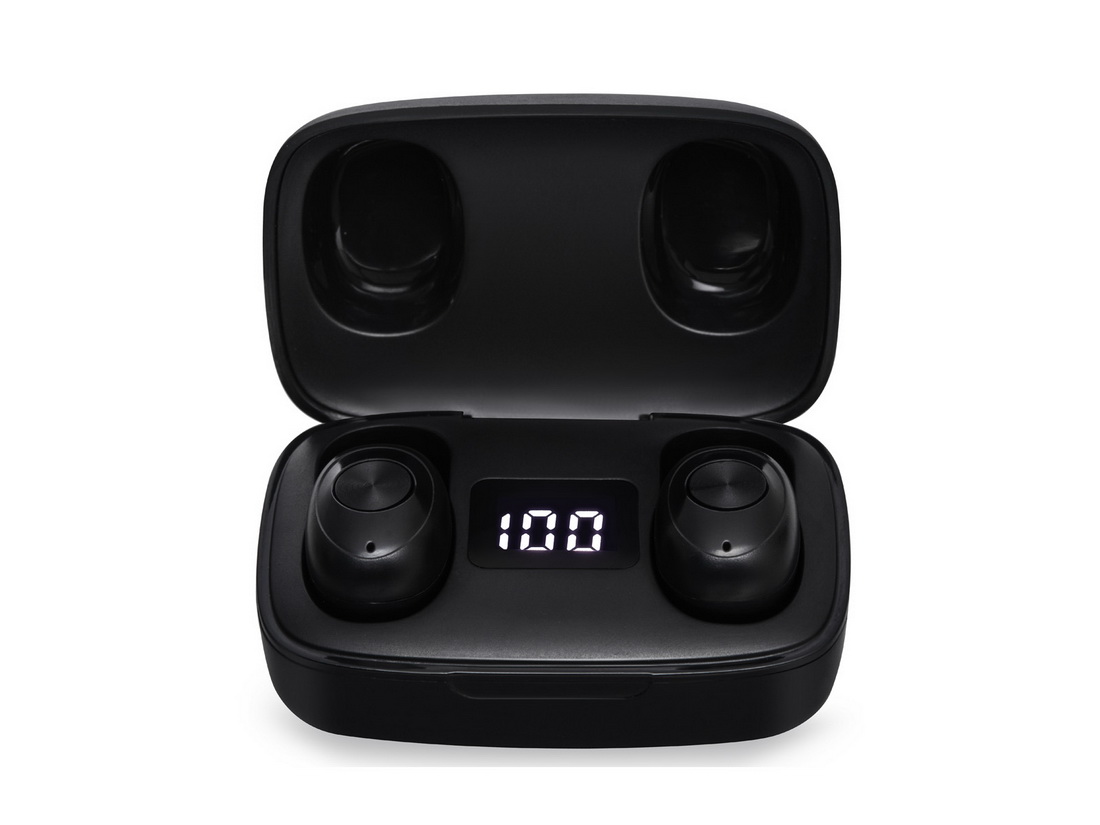 Earphones Trevi AirBuds Bluetooth w/Microphone HMP 12E04 Black