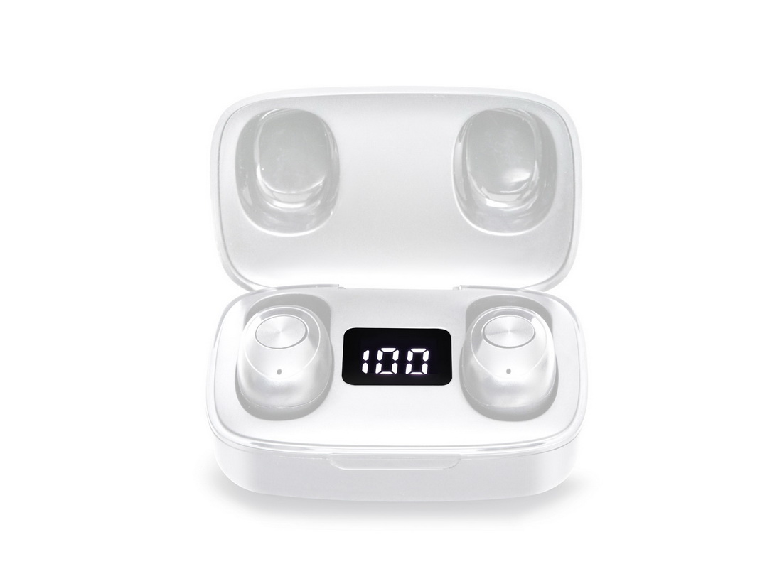 Earphones Trevi AirBuds Bluetooth w/Microphone HMP 12E04 White