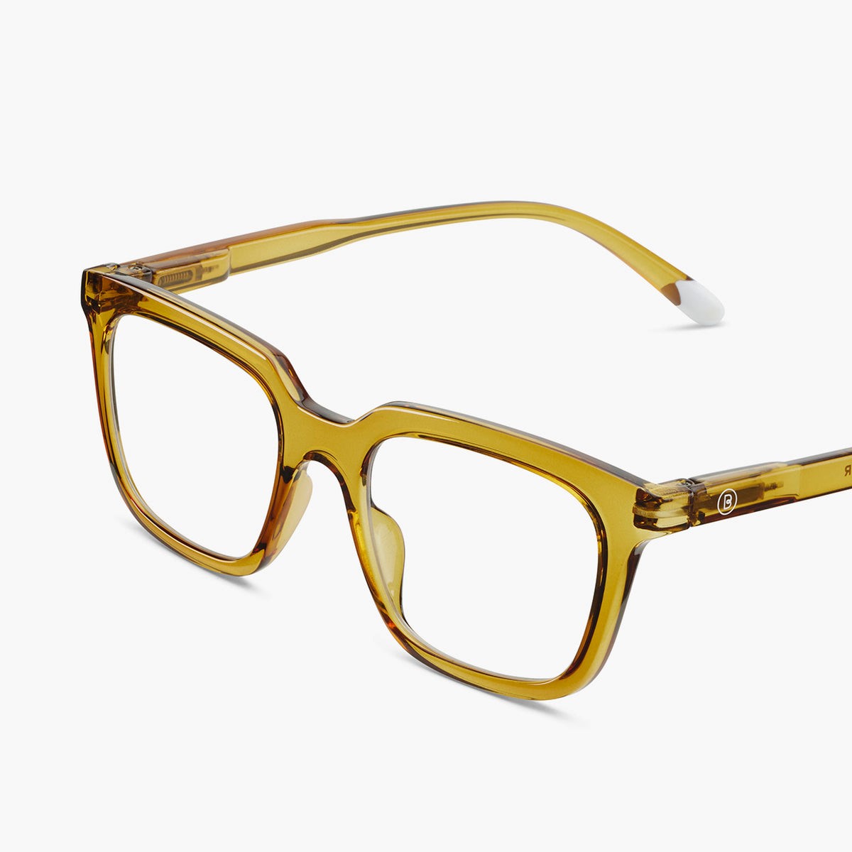 Glasses Barner Holly Glossy Ecru Olive w/Blue Light Protection