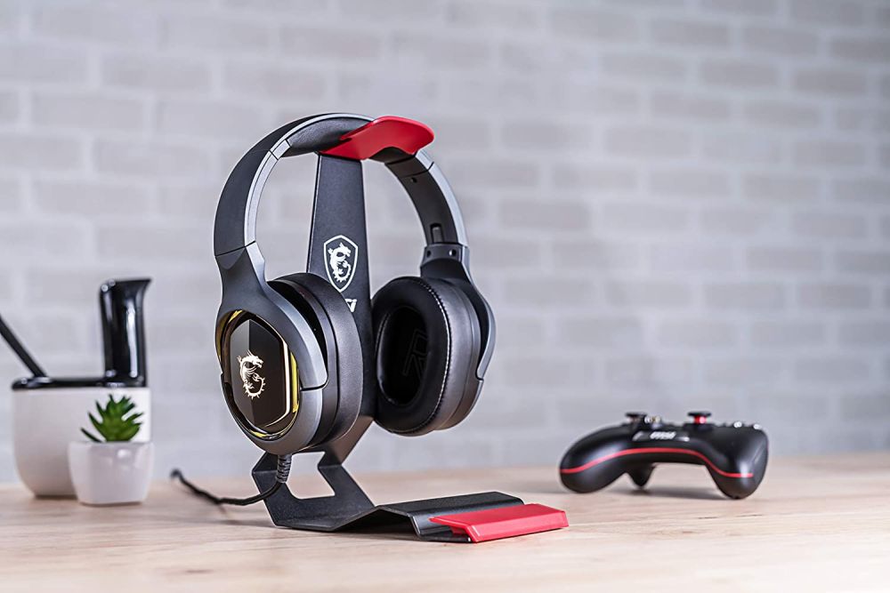 Headphones Stand MSI HS01 Metal Gaming w/Phone Holder
