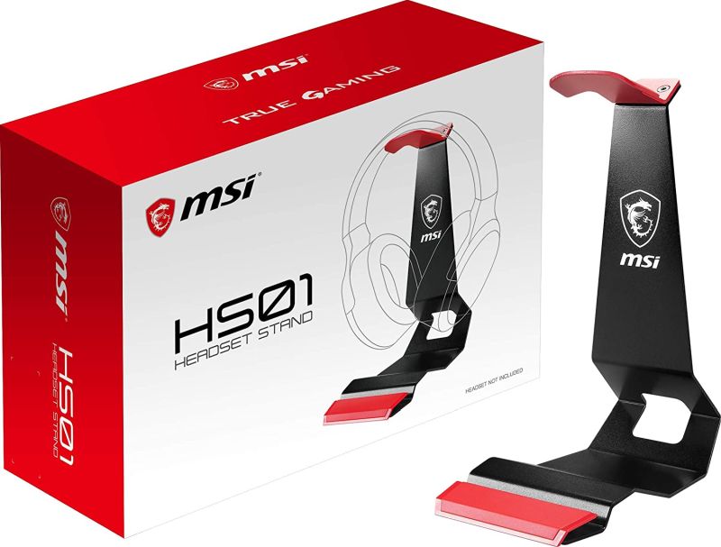 Headphones Stand MSI HS01 Metal Gaming w/Phone Holder
