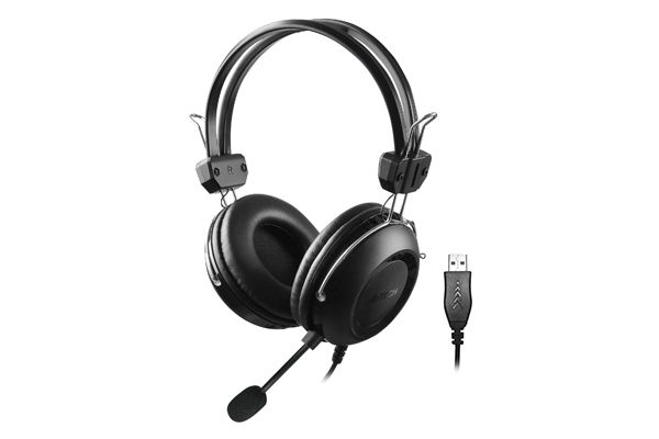 Headphones w/Mic A4 HU-35 Stereo Headset USB