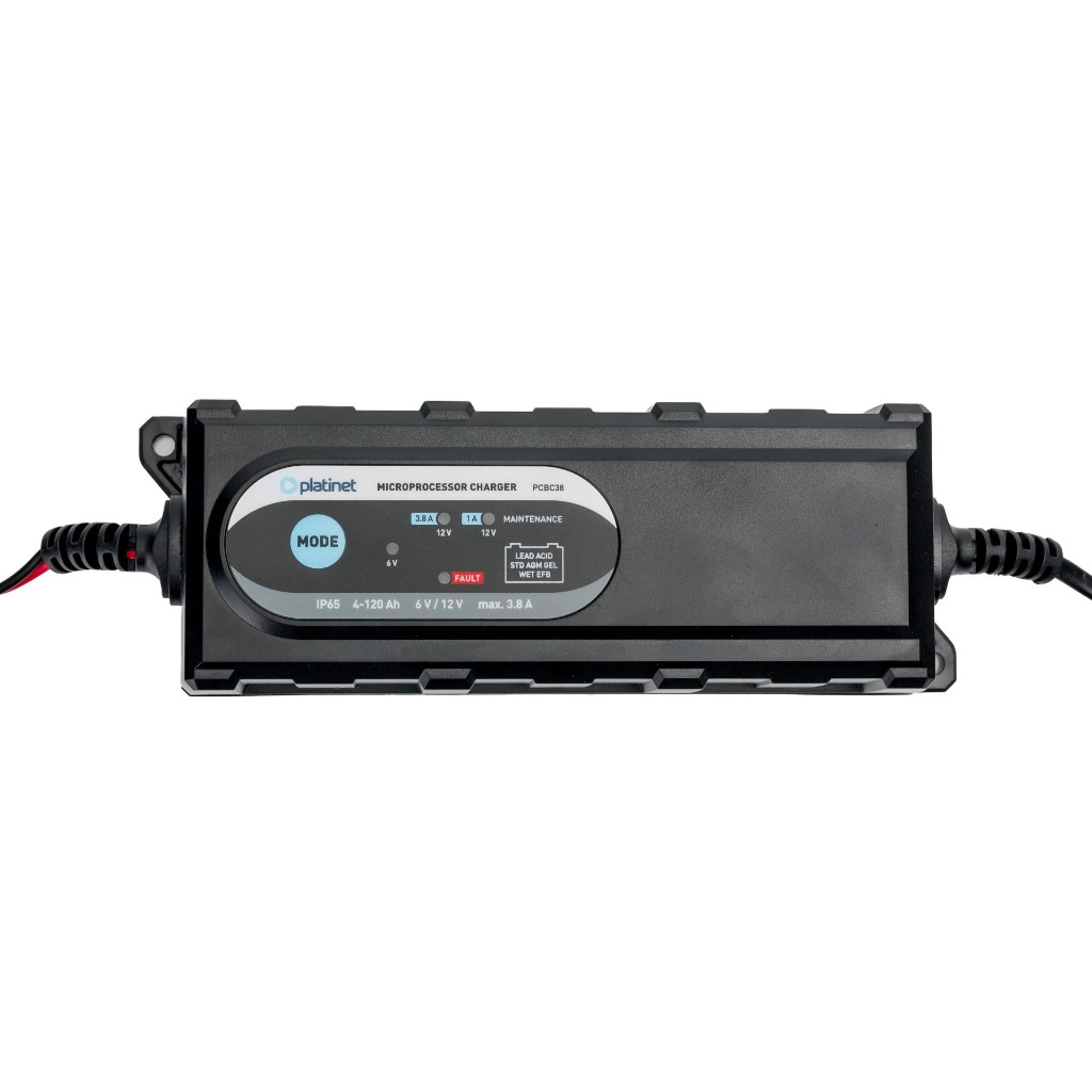 Universal Car Battery Smart Charger Platinet 3.8A 6-12V