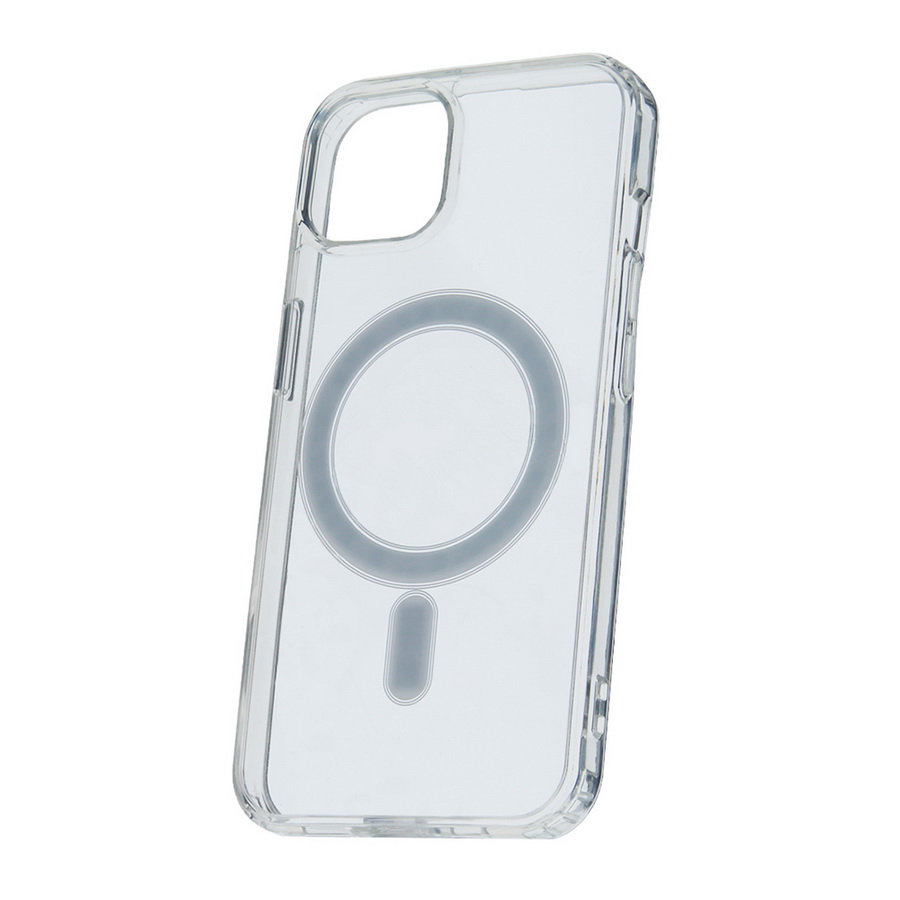 Case for Apple iPhone 14 MagSafe Silicone Transparent