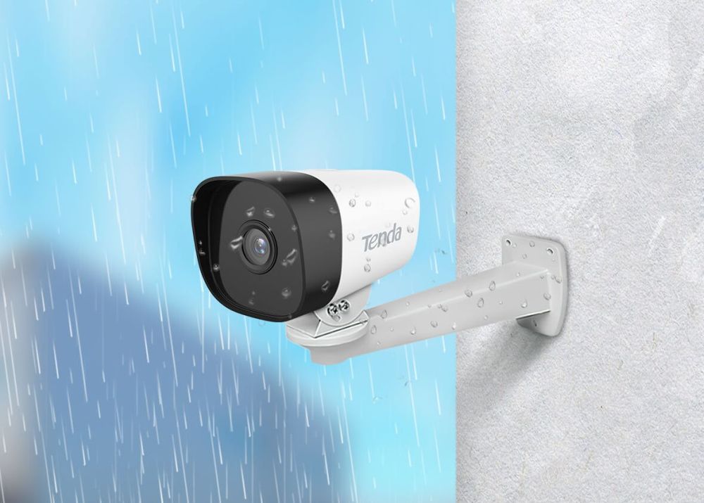 Tenda IP Network 4MP Camera Bullet Security IT7-LRS-4
