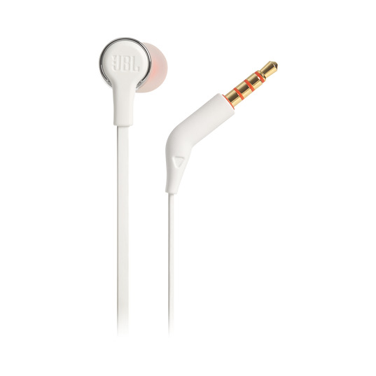 Earphones JBL T210 w/microphone Gray