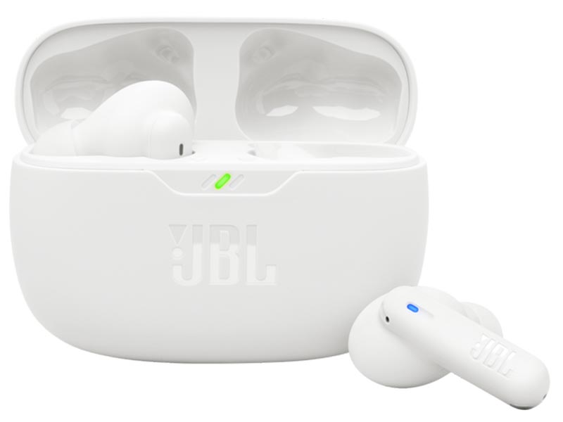 Earbuds JBL Wave Beam 2 Bluetooth ANC w/Mic White