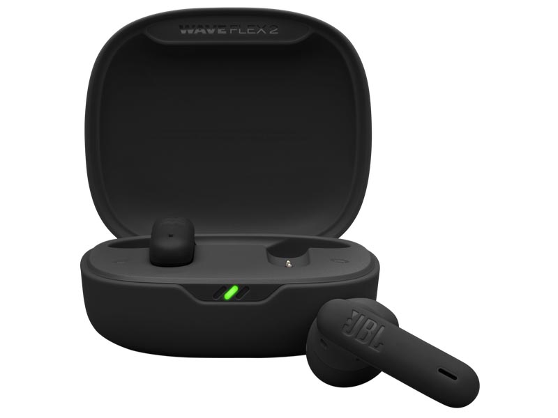 Earbuds JBL Wave Flex 2 Bluetooth ANC w/Mic Black