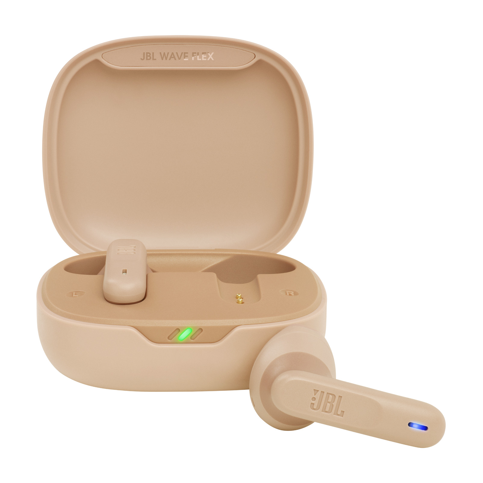 Earbuds JBL Wave Flex Bluetooth w/Mic Beige
