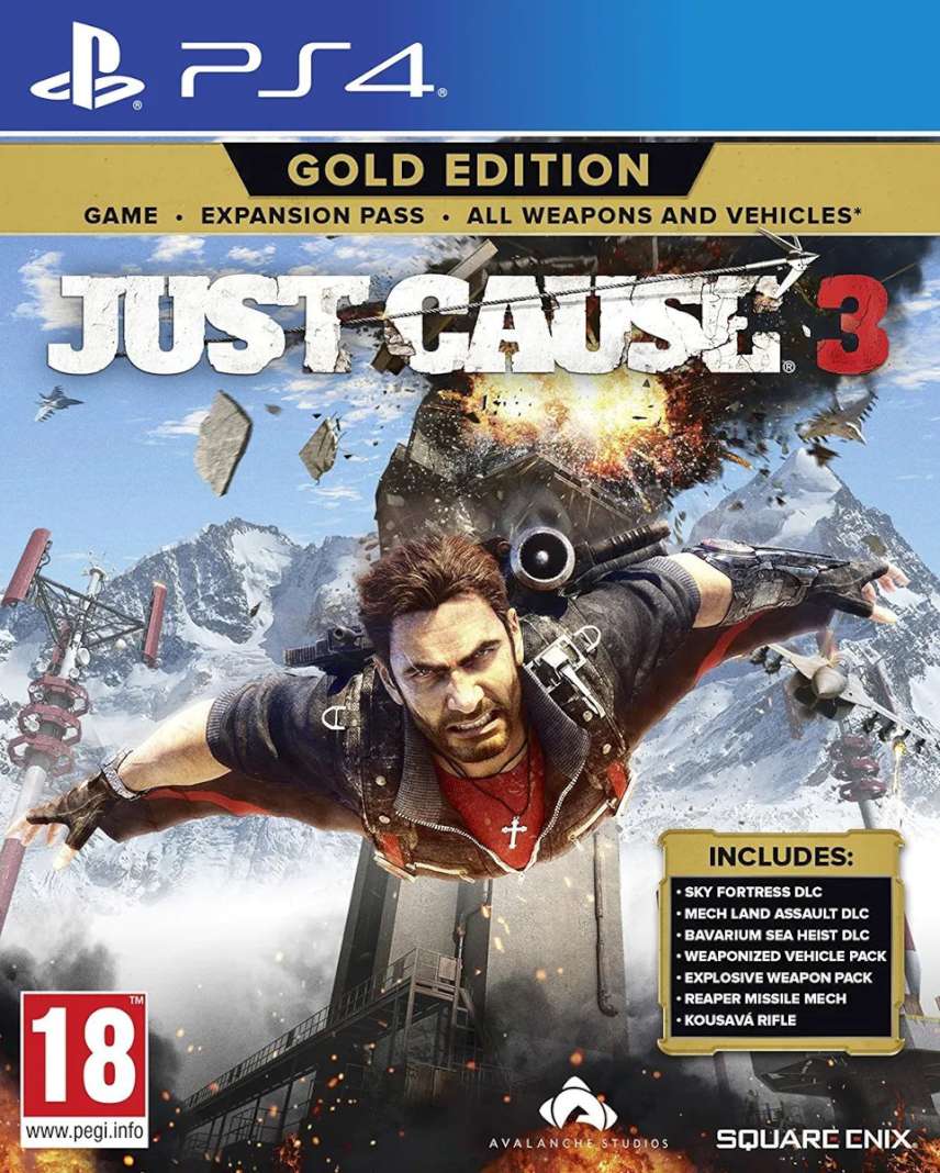 Game PS4 - Just Cause 3 Gold Edition