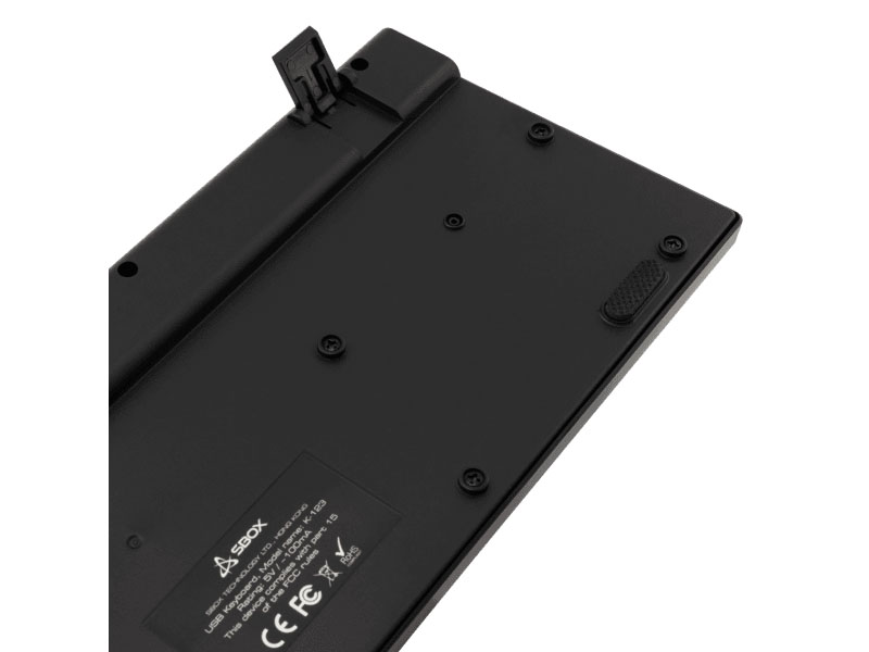 Keyboard SBOX K-123 Black