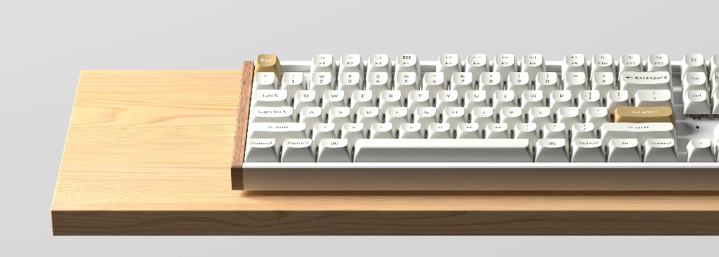 Keyboard Keychron K8 HE 80% Special Edition Wireless Magnetic Switch Gateron Nebula - White Wood