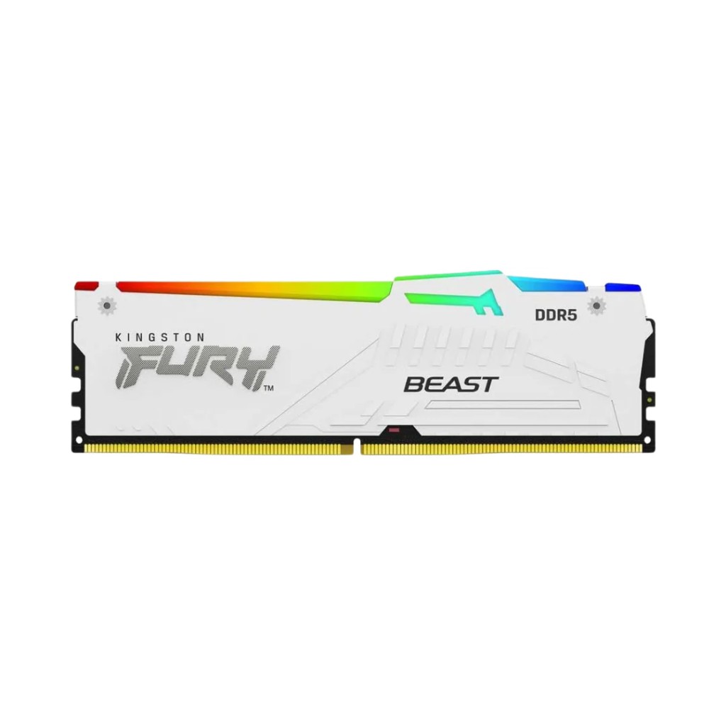 DIMM 16GB DDR5 5600MHz Kingston Fury Beast CL36 RGB EXPO White