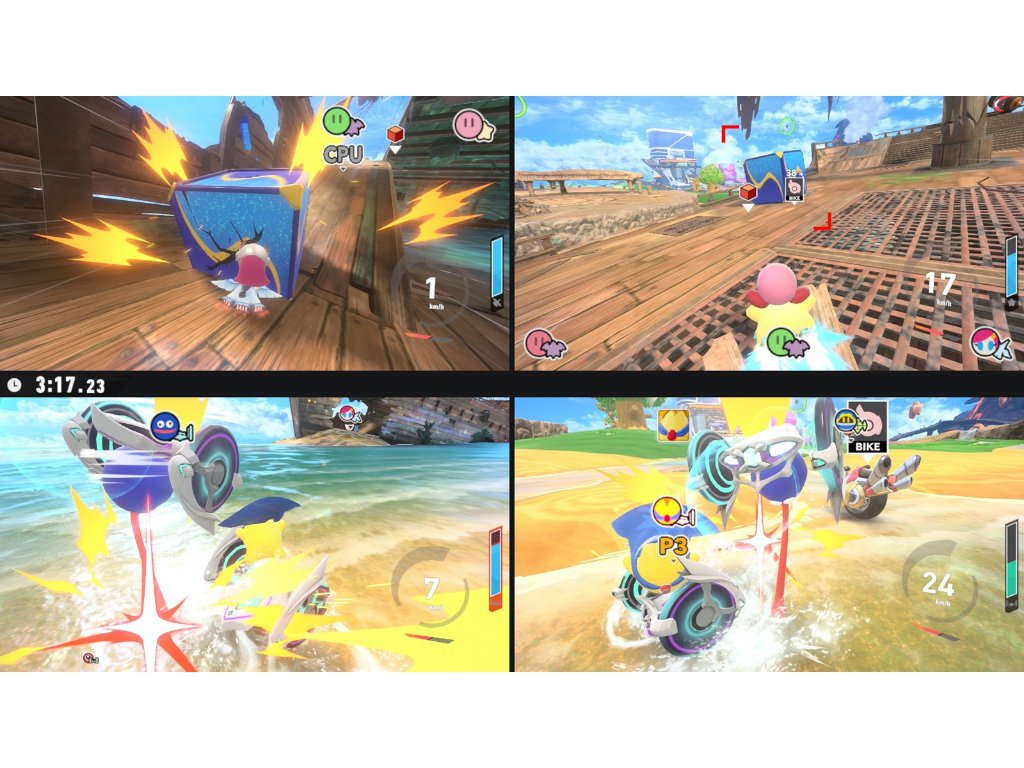Game Nintendo 2 - Kirby Air Riders